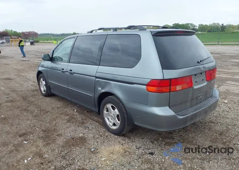 2000 Honda Odyssey Ex z USA, uszkodzony, nr VIN 2HKRL1879YH516264